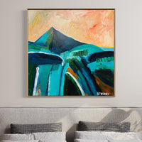 'Walshs Pyramid’ (101.6cm x 101.6cm) - SOLD