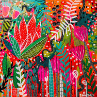 'Weekend Willows I' (101.6cm x 101.6cm) - SOLD