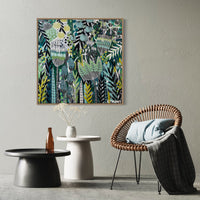 'Jade Journey’ (101.6cm x 101.6cm) - SOLD