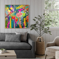 'Beautiful Futures’ (101.6cm x 101.6cm) - SOLD