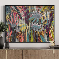 'Auburn Gardenia' (92cm x 122cm) - SOLD