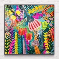 'Beautiful Futures’ (101.6cm x 101.6cm) - SOLD