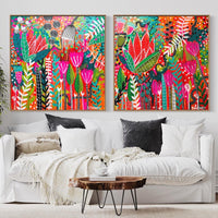 'Weekend Willows II' (101.6cm x 101.6cm)