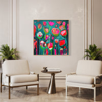 'The Hanging Garden' (101.6cm x 101.6cm) - SOLD