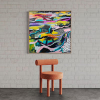 'Paradise Valley' (101.6cm x 101.6cm) - SOLD