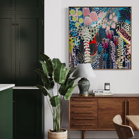 'Ghost Flowers' (101.6cm x 101.6cm) - SOLD