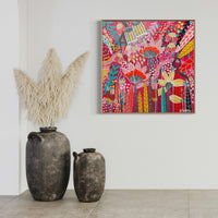 'Phoenix' (101.6cm x 101.6cm) SOLD