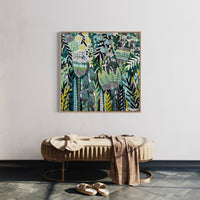 'Jade Journey’ (101.6cm x 101.6cm) - SOLD