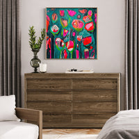 'The Hanging Garden' (101.6cm x 101.6cm) - SOLD