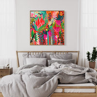 'Weekend Willows I' (101.6cm x 101.6cm) - SOLD