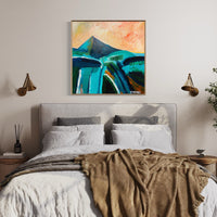 'Walshs Pyramid’ (101.6cm x 101.6cm) - SOLD