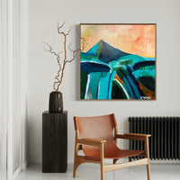 'Walshs Pyramid’ (101.6cm x 101.6cm) - SOLD