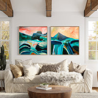 'Walshs Pyramid’ (101.6cm x 101.6cm) - SOLD