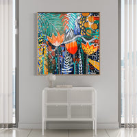 'Club Tropicana’ (101.6cm x 101.6cm) - SOLD