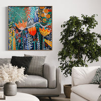 'Club Tropicana’ (101.6cm x 101.6cm) - SOLD