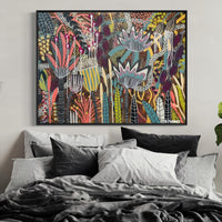 'Auburn Gardenia' (92cm x 122cm) - SOLD