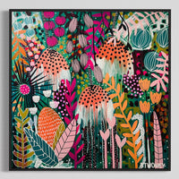 'Ruby Sunshine I’ (101.6cm x 101.6cm) - SOLD