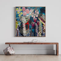 'Ghost Flowers' (101.6cm x 101.6cm) - SOLD