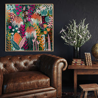 'Ruby Sunshine I’ (101.6cm x 101.6cm) - SOLD