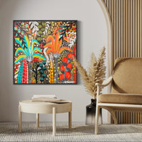 'Bellow' (76cm x 76cm) - SOLD