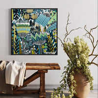 'Natural Beauty' (76cm x 76cm) - SOLD