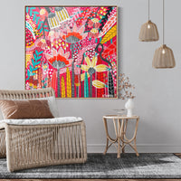 'Phoenix' (101.6cm x 101.6cm) SOLD