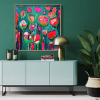 'The Hanging Garden' (101.6cm x 101.6cm) - SOLD