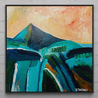 'Walshs Pyramid’ (101.6cm x 101.6cm) - SOLD