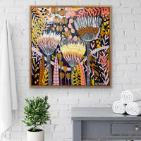 'My Garden Empire' (101.6cm x 101.6cm) - SOLD