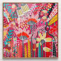 'Phoenix' (101.6cm x 101.6cm) SOLD