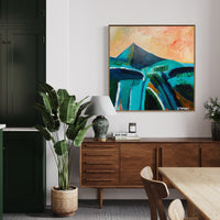 'Walshs Pyramid’ (101.6cm x 101.6cm) - SOLD