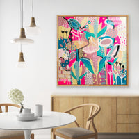 'Fallen Forest' (101cm x 101cm) - SOLD