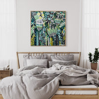 'Jade Journey’ (101.6cm x 101.6cm) - SOLD