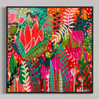 'Weekend Willows I' (101.6cm x 101.6cm) - SOLD