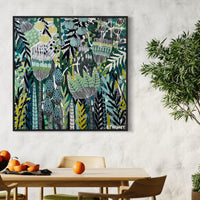 'Jade Journey’ (101.6cm x 101.6cm) - SOLD