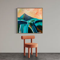 'Walshs Pyramid’ (101.6cm x 101.6cm) - SOLD