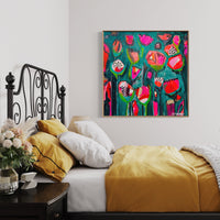 'The Hanging Garden' (101.6cm x 101.6cm) - SOLD