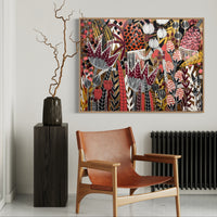 'Desert Drive’ (122cm x 92cm) - SOLD