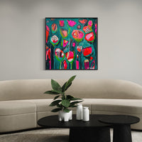 'The Hanging Garden' (101.6cm x 101.6cm) - SOLD