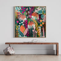 'Ruby Sunshine I’ (101.6cm x 101.6cm) - SOLD