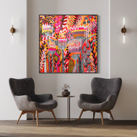 'St Elmo's Fire' (122cm x 122cm) - SOLD