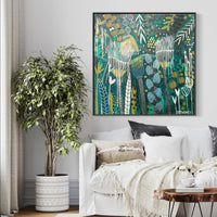 'Winter Willows’ (101.6cm x 101.6cm) SOLD