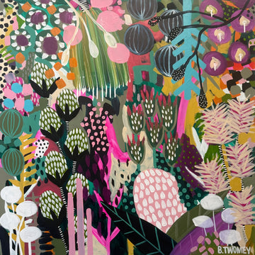 Hold That Thought (101cm x 101cm)