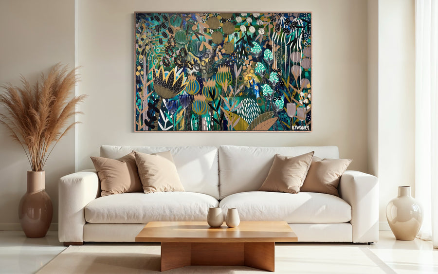 Midnight in the Rainforest (122x182)