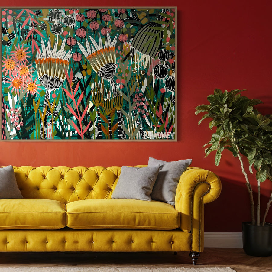 'Serenade of Flowers’ (122cm x 92cm)