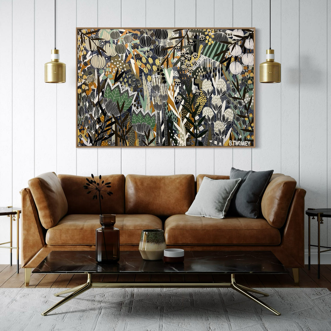 ‘Golden Skies’ (152cm x 101cm) - SOLD