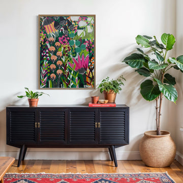 Happy Here (122cm x 92cm)
