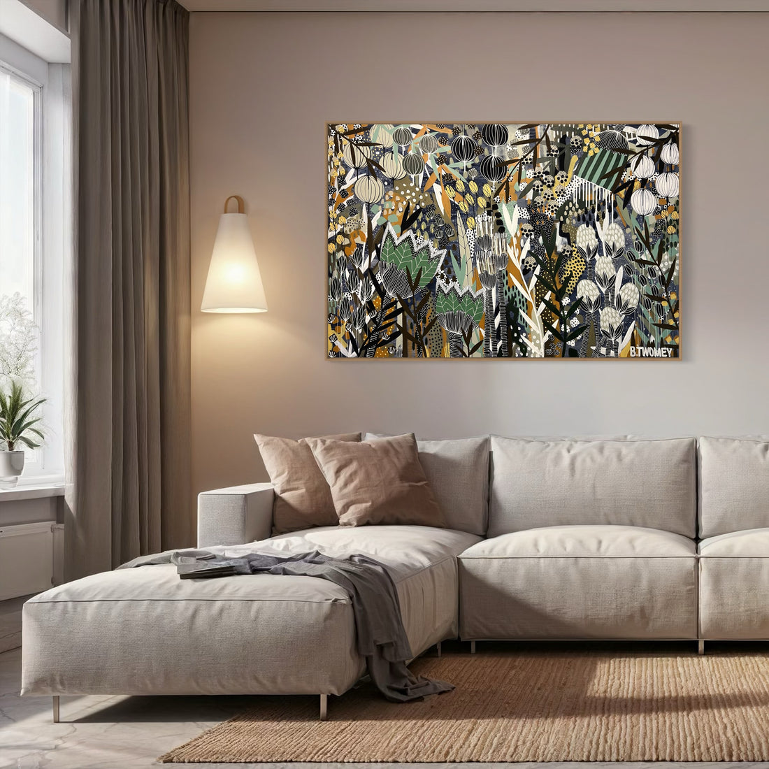 ‘Golden Skies’ (152cm x 101cm) - SOLD