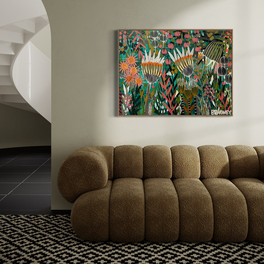 'Serenade of Flowers’ (122cm x 92cm)