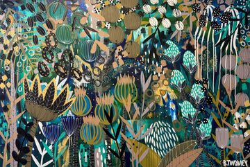 Midnight in the Rainforest (122x182)